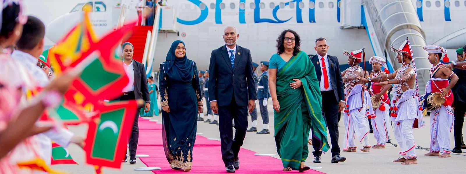 මාලදිවයින ජනපති පිළිගැනීමේ නිල උත්සවය අද